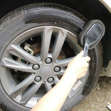 Escova de plástico para lavagem de rodas de carro, com cabo de plástico, escova de limpeza de veículos, jantes, lavagem de pneus, esponja de polimento automático, ferramentas de escovação 2024 - compre barato