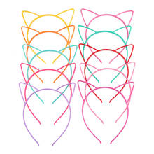 Lady Fashion Headband Baby Party Props Sexy Black Cat Ears Girl Headwear Hair Hoop Accessories For Women Kids Head Band 2024 - buy cheap