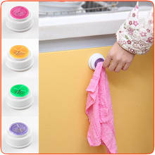 Suporte de toalha redondo, adesivo para parede, para cozinha e banheiro 2024 - compre barato