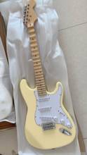 Wholesale Guitars New cream Yngwie Malmsteen Scalloped maple fretboard ST 6 strings electric guitar 21F guitarra 190601 2024 - buy cheap