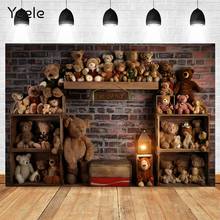 Yeele Background Photography Newborn Baby Shower Birthday Party Wall Toy Bear Room Interior Backdrop For Photo Studio Photophone 2024 - buy cheap