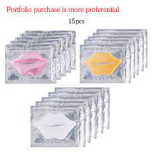 Hot Sale Collagen Lip Mask Combination 3 types 15pcs Moisturing Nourishing Anti Wrinkle Lip Enhancement lips Care 2024 - купить недорого