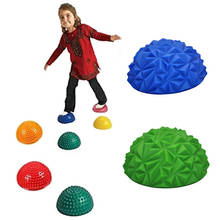Bolas de Yoga de media esfera para niños y niñas, juguetes para niños y adultos, masaje de Fitness, entretenimiento deportivo 2024 - compra barato