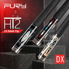 Fury DX1-4 bilhar pool cue ht2 maple eixo alça de couro 12.5mm tip tigre rápida conjunto artesanal billiar vara kit com caso 2024 - compre barato