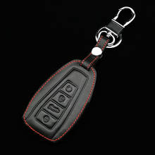 New Style Leather Car Remote Key Case Cover Holder Shell For Geely Coolray 2019-2020 4 Buttons Auto Styling Fob Accessories 2024 - buy cheap