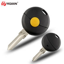 YIQIXIN 1 Button Remote Key Shell For Benz Smart Fortwo 1998-2012 Car Key Case Uncut Blade 2024 - buy cheap