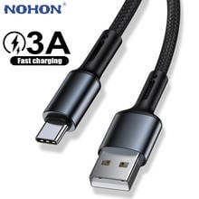 USB Type C Cable For Samsung A51 S20 Xiaomi mi Redmi 8 Huawei P30 Pro Fast Charge Wire 2m 3m Data Charger Mobile Phone Cord USBC 2024 - buy cheap