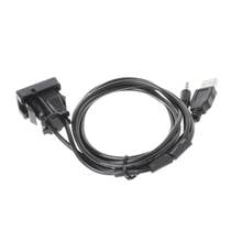 Car 3.5mm AUX USB Extension Cable Panel Headphone Male Jack Flush Mount Adapter 87HE 2024 - buy cheap