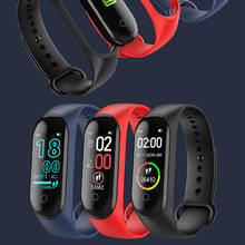 New Smart Wristband Smart Activity Tracker M4 Smart Tracker Bracelet Smart Band 4 Heart Rate Fitness  Smart Watch for Men Women 2024 - buy cheap