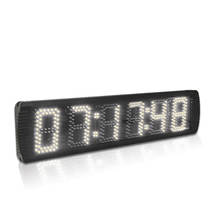 Горячая продажа 5 "светодиодный часы-таймер с обратным отсчетом цифровые спортивные часы для собак большой светодиодный Секундомер с функцией подсчета 2024 - купить недорого
