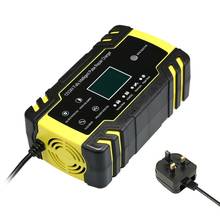 12V 8A 24V 4A Car Battery Charger Power Pulse Repair Charger Wet Dry Lead Acid Battery Digital LCD Display Auto accessories 2024 - buy cheap