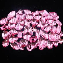 Miçangas de cristal de strass com aplique, formas misturadas com 50 cores rosa para unhas, artesanato feito à mão, faça você mesmo 2024 - compre barato