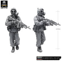 1/35 Resin model Kits Russian Soldier figure self-assembled Las-13 2024 - buy cheap