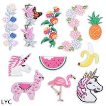 New Arrival 10 pcs Flowers Embroidered patches Iron on sew on Motif Applique fabric clothing hat bag shoe decor repair accessory 2024 - buy cheap