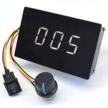 Digital Display 0~100% adjustable DC 6-60V 20A DC Motor Speed Controller PWM 6V 12V 24V 48V 2000W Forward Backward 2024 - buy cheap