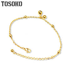 TOSOKO Stainless Steel Cross Bead Steel Ball Bracelet Women's Versatile Jewelry BSE043 2024 - buy cheap