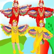 Colorful Chicken Costume Kids Hen Costume Animal Cosplay Dance Clothing Festival Dance School Performance 2024 - buy cheap
