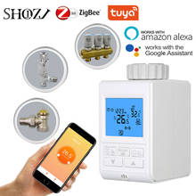 TUYA ZIGBEE WiFi TRV Smart Valve Temperature Controller Thermoregulator Integrated Heating Accurate 2024 - buy cheap