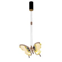Постмодерн, дизайнерская металлическая люстра-бабочка, индивидуальная, для дома, деко, подвесной светильник, для спальни, прикроватный, для помещений, светодиодный светильник 2024 - купить недорого