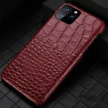 Luxury Genuine Cowhide Leather Cell phone case For Apple iPhone 13 Pro Max 12 Mini 12 11 Pro Max X XS Max XR 5s 6 6s 7 8 plus se 2024 - buy cheap