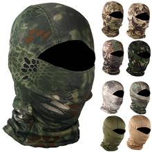 Unisex Camo Print Outdoor Camouflage Cycling Balaclava Neck Gaiter Cap Full Face Cover Motorcycle Bicycle Caps Full Face Mask 2024 - buy cheap