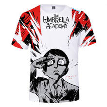 Summer Mens Tshirt The Umbrella Academy T Shirt Camisetas Hombre 3D Print Adult/Kids Short Sleeve Cool Tee Shirt Streetwear 2024 - buy cheap