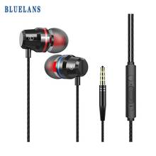 Sports Gaming Wired Headphones In-Ear Metal Heavy Bass Earphone 4D Stereo Subwoofer Headset For Xiaomi Huawei Samsung With Mic 2024 - buy cheap