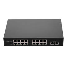 ZWD-16+2BZQN 16FE + 2GE POE Switch with 16 POE Ports 2 Gigabit Uplink IEEE 802.3af Standard POE Switch Power for IP Camera 2024 - buy cheap