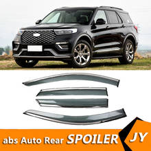 For FORD Explorer 2020 Window Visor Vent Shades Sun Rain Deflector Guard For FORD Explorer Auto Accessories 4PCS/SET 2024 - buy cheap