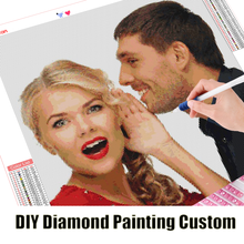 Huacan Photo Custom Diamond Painting Home Decoration 5D DIY Diamond Embroidery Full Round  Mosaic Art Kits 2024 - buy cheap