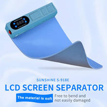 Separador de pantalla LCD azul SUNSHINE S-918E para iPhone, iPad, separador de pantalla LCD, herramienta separadora de almohadilla de escenario de calefacción, novedad de 2020 2024 - compra barato