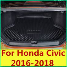 Trunk pad tail box pad original waterproof trunk mat decoration car Accessories For Honda Civic 2016-2018 10th Gen Sedan 2024 - buy cheap