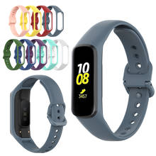 New Arrival Silicone Sport Watchband For Samsung Galaxy Fit-e SM-R375 Smart Bracelet Men Women Replacement Strap Band For R375 2024 - buy cheap