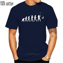 Evolution  Fishinger, Funny Mens T Shirt - Birthday Gift  Dad Men Short Sleeve O-neck Cotton T Shirt Streetwear Tees Tops 2024 - buy cheap