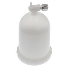 400Ml Plastic Cup for Paint Spray Sprayer Cup Air Gravity Feed Spray Paint Pot Thread Connector for Spray Tools 2024 - buy cheap