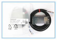 Switch fotoelétrico digital com sensor de fibra, amplificador de luz solar 2024 - compre barato