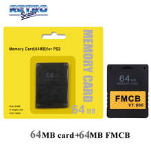 64mb memória crad salvar jogo função terno para todos os ps2 console + v1.966 fmcb livre mcboot cartão 8mb/16mb/32mb/64mb 2024 - compre barato