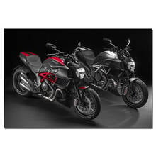 Pintura en lienzo de motocicleta DUCATI Diavel Muscle, póster de vehículo, imágenes de pared, impresión para sala de estar 2024 - compra barato