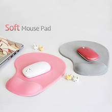 Soporte para reposamuñecas, alfombrilla de ratón suave de silicona con forma de pies pequeños para videojuegos, Pc, portátil, cómoda para la muñeca 2024 - compra barato