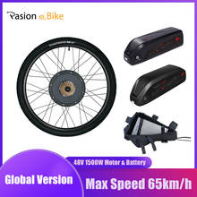 Pasion e Bike Kit With Battery 1500W Electric Bike Conversion Kit With Battery 52V 30AH Electric Bike Motor Wheel With Battery 2024 - buy cheap