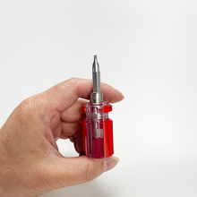 Mini kit de chave de fenda portátil, chave de fenda pequena rabanete com cabo transparente, ferramentas manuais de reparo, reparo de precisão para carro 2024 - compre barato