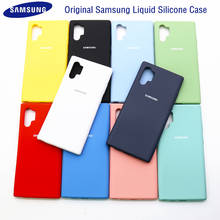 Samsung Liquid Silicone Cover Silky Soft Original Shell Case For Galaxy S10+ S10E S8 S9 S10 Plus Note 8 9 10 Plus S20 Plus 2024 - buy cheap