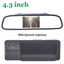 4.3 inch Car Rear View Monitor Dynamic Trajector Car Reverse Camera for BMW E60 E61 E70 E71 E72 E82 E88 E84 E90 E91 E92 E93 2024 - buy cheap