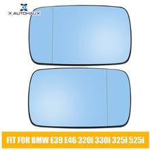 X Autohaux 1 Pair Side Mirror Glass with Backing Plate Heated for BMW E39 E46 320i 330i 325i 525i 2024 - buy cheap