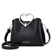 High Quality 2021 Solid Color PU Leather Female Small Bucket handbags Crossbody Bag Lady's Fashion Brand Designer Women Bags 2024 - buy cheap