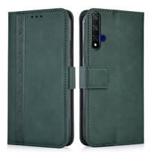 Wallet Leather case on Huawei nova 5T 5 T YAL-L21, YAL-L61, YAL-L71, YAL-L61D 6.26'' Cover For Huawei Nova 5T Nova5 T Book Case 2024 - buy cheap