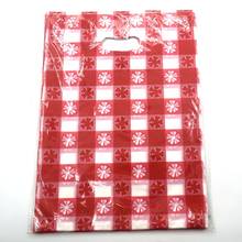 100pcs 25x35 Gift Bags Handles Plastic Bag For Clothes Storage Bag Party Supplies Shopping Bag Packaging Wedding Decoration 2024 - buy cheap