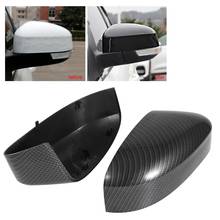 Left and Right Rearview Mirror Covers Carbon Fiber Style Fits for Ford Focus 2012 2013 2014 2015 2016 2017 2018 2024 - buy cheap