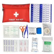 12 unids/set gran oferta bolsa de supervivencia de emergencia Mini Kit de primeros auxilios para la familia Kits de viaje deportivos bolsa médica para el hogar bolsa de primeros auxilios para el coche al aire libre 2024 - compra barato