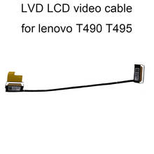 Conectores T490S LCD LVDS Cable de vídeo para lenovo ThinkPad T 490 495 TOUCH EDP LCD nuevo 02HK989 DC02C00DZ20 01YT382 02DM373 40 PIN 2024 - compra barato